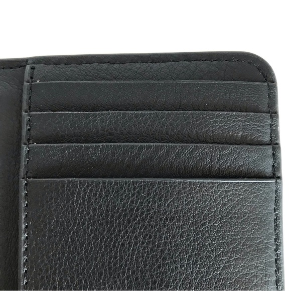 Vince Camuto Zani Onyx Leather Zip Around Wallet - Picture 6 of 6